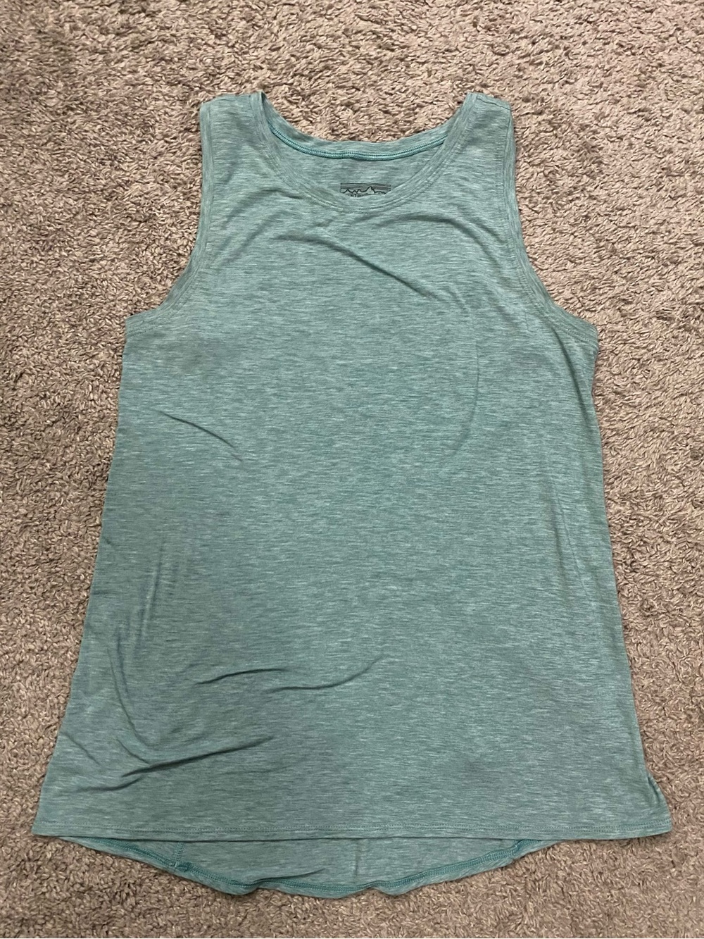 Patagonia Light Teal Women's Scoop Neck Tank